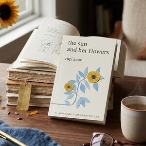 The Sun and Her Flowers by Rupi Kaur NWT Poetry Book New